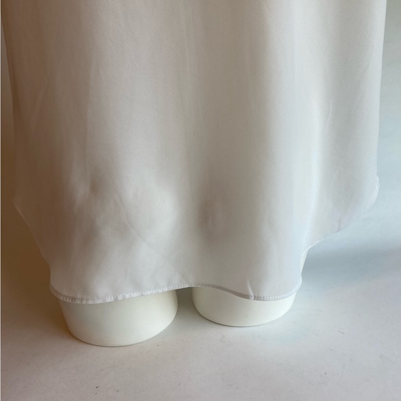 Philosophy White Polyester Sleeveless Blouse size L - Picture 10 of 12
